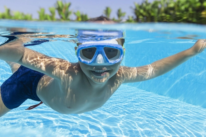 Blaue Schwimmmaske Bestway