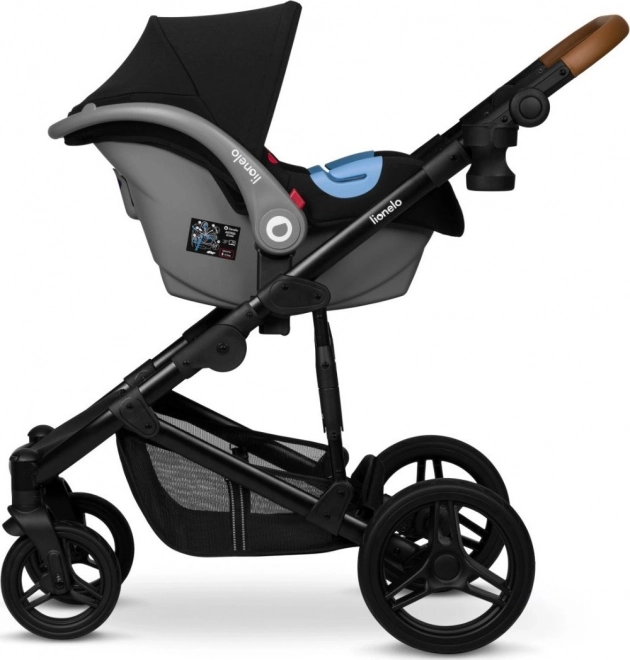 Kombikinderwagen 3in1 Lionelo Mari Tour Black Onyx