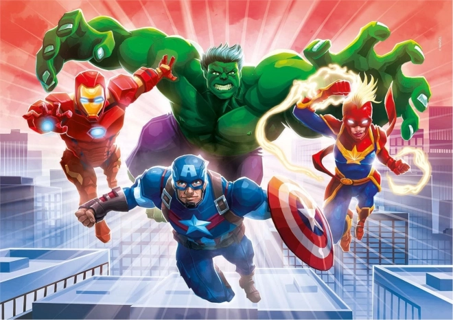 Leuchtpuzzle Marvel Avengers 104 Teile