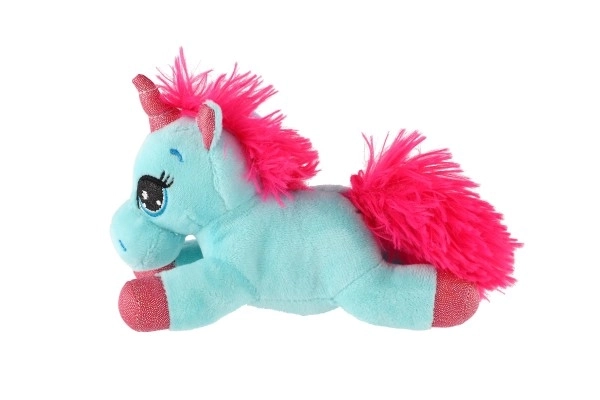 Liegender Plüsch-Einhorn 18 cm