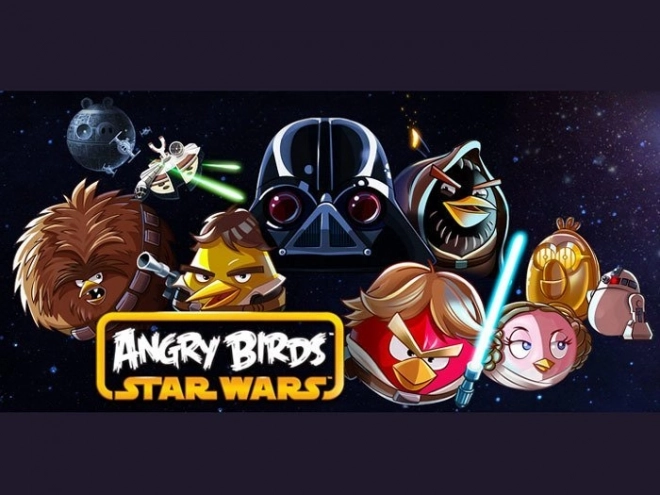 Plüschtier Angry Birds Star Wars Darth Vader