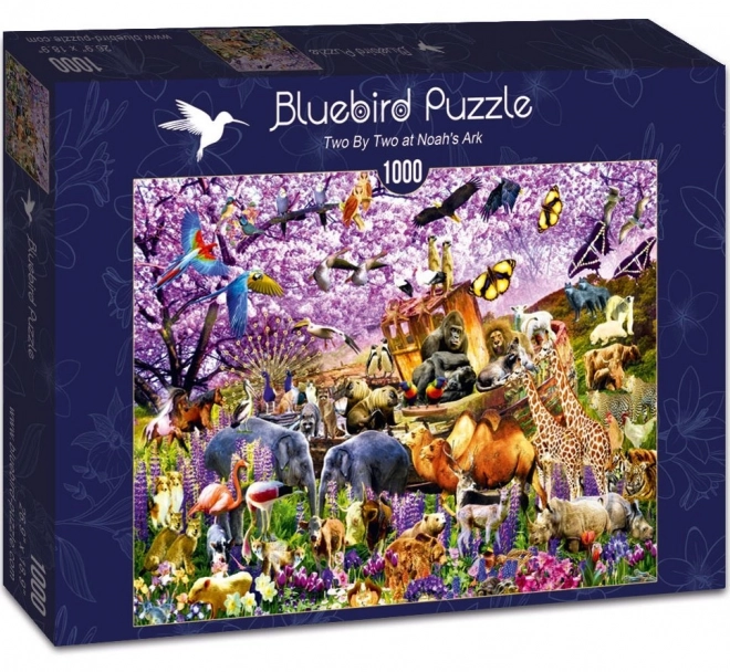 Puzzle Zwei auf der Arche Noah