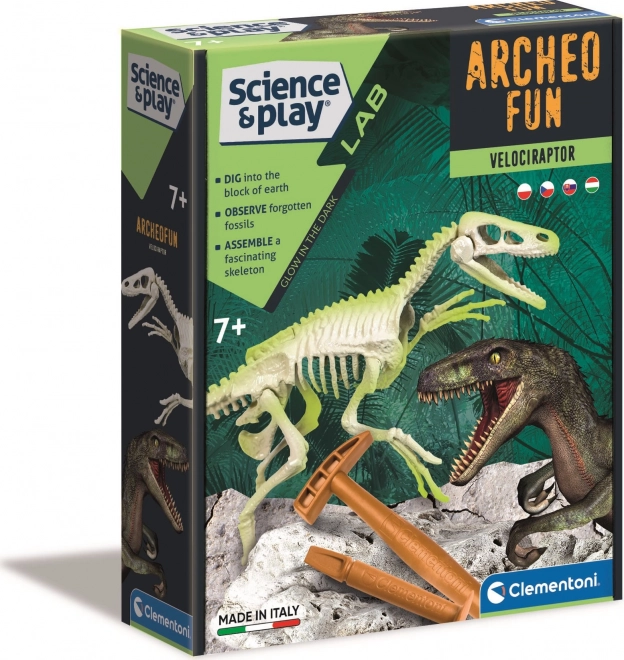 Clementoni Science&Play: ArcheoFun Velociraptor