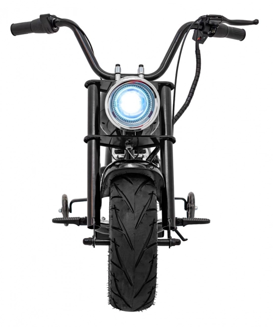Chopper Warrior Motorrad Schwarz