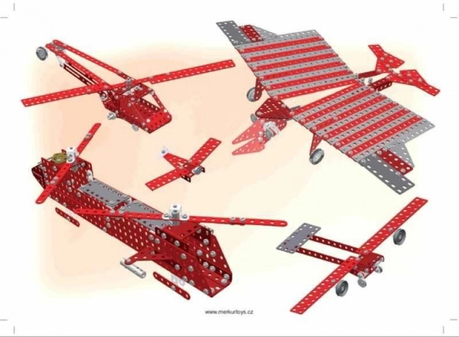 Baukasten Merkur Roter Baron