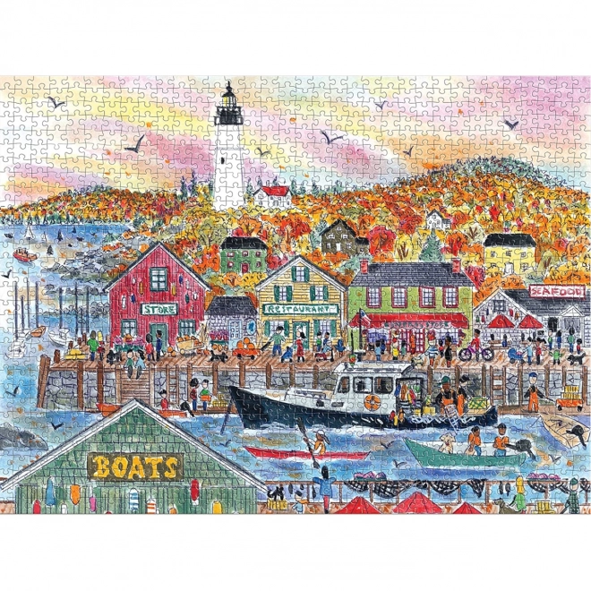 Herbst am Meer Puzzle 1000 Teile