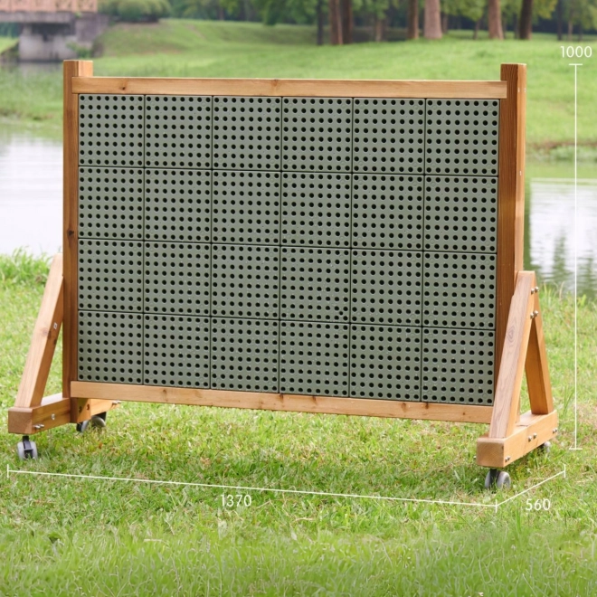 Masterkidz Holztafel XXL Wissenschaftliche Kreative STEM Outdoor-Wand