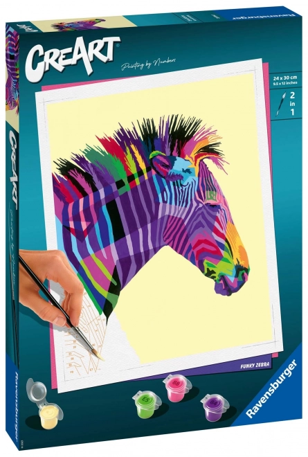 Ravensburger CreArt: Zebra Malset