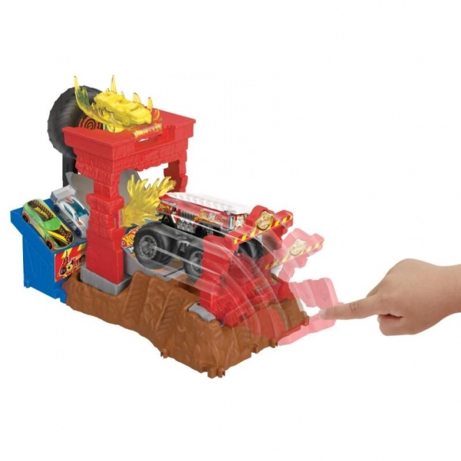 Hot Wheels Monster Trucks Arena - Rennherausforderung Spielset