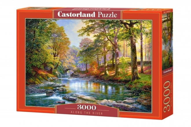 Puzzle 3000 Teile Entlang des Flusses