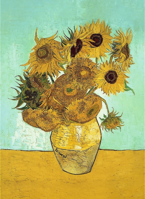 Holzpuzzle 200 Teile Sonnenblumen Van Gogh