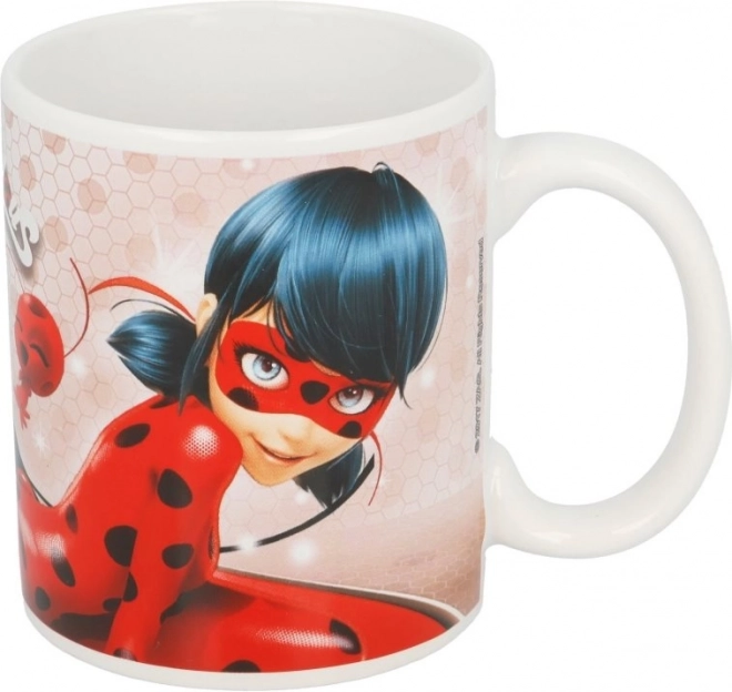 Keramikbecher 325 ml Miraculous Ladybug und Cat Noir