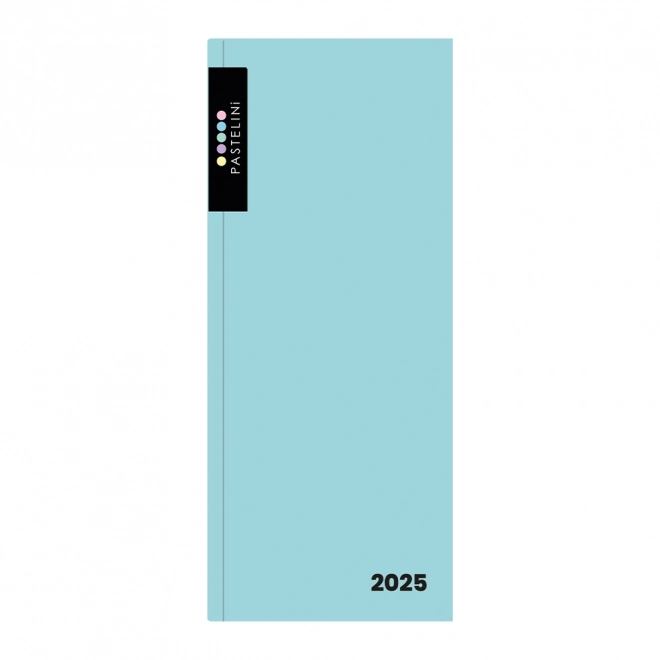 Monatlicher Planer 2025 PasteLini Blau