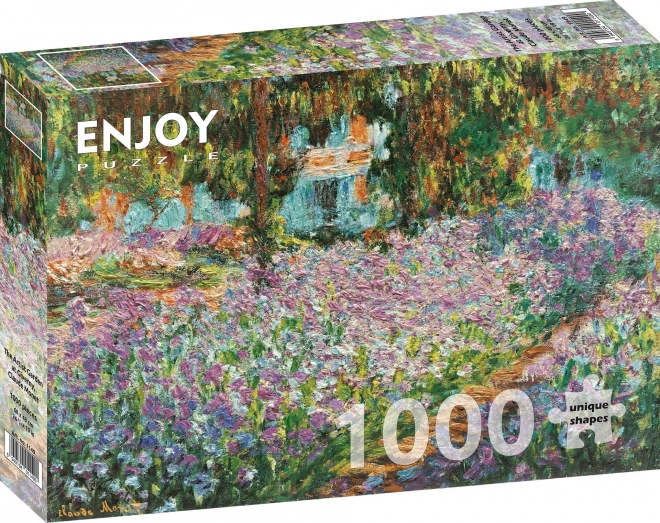 Puzzle Claude Monet: Der Garten von Monet in Giverny 1000 Teile