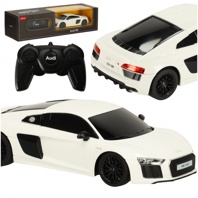 Ferngesteuertes Auto Audi R8 2015 Weiß