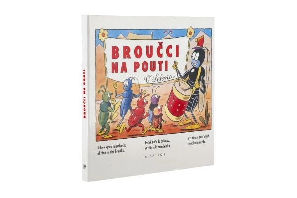 Leporello Buch Broučci auf dem Jahrmarkt