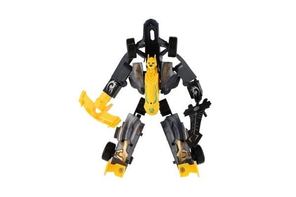 Transformer Auto/Roboter Rennformel aus Kunststoff 19cm