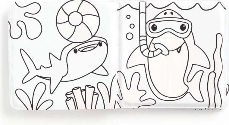 Magische Farben nach dem Eintauchen