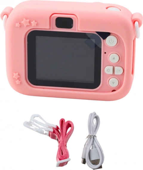 Kinderkamera Einhorn Rosa 48Mpx HD 1080P