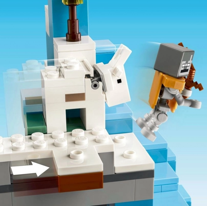 Lego Minecraft - Schneebedeckte Gipfel