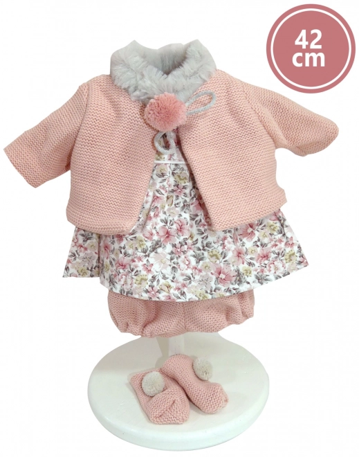 Realistische Babypuppe mit Geräuschen und weichem Körper - 42 cm