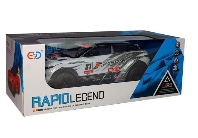 Ferngesteuertes Rennauto 1:10 Weiß