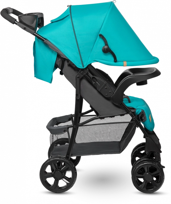 Lionelo Emma Plus Kinderwagen Grün – Vivid Türkis