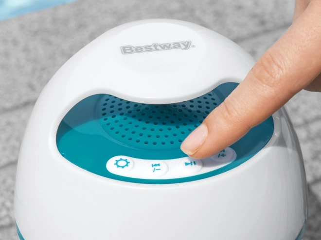 Bestway MusicWave™ Schwimmender Bluetooth Lautsprecher mit LED-Licht