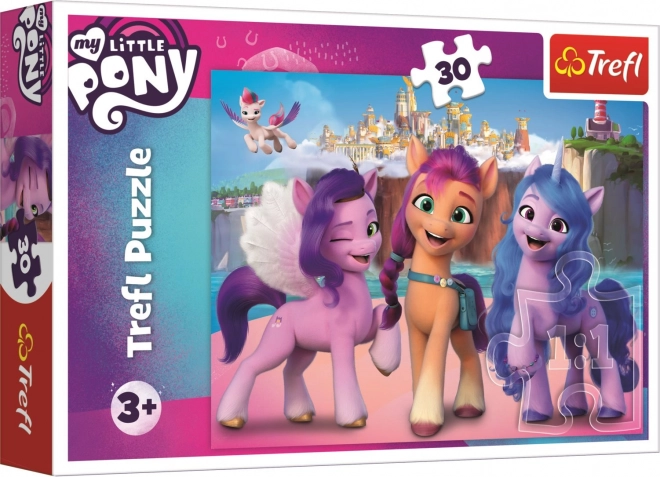 Puzzle My Little Pony: Strahlen Wie Ponys 30 Teile