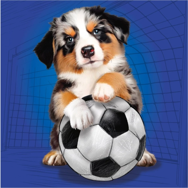 DINO Puzzle Hundsportler