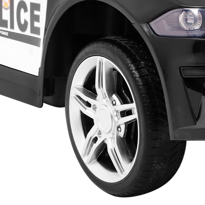 Elektrisches Kinderauto GT Sport Polizei Schwarz
