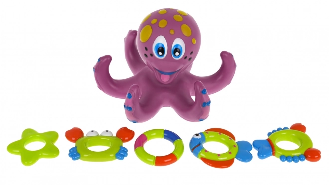 Badewannenspielzeug Oktopus