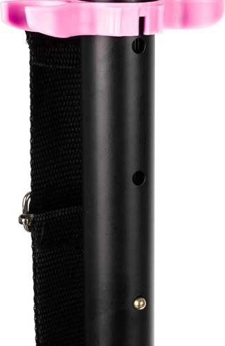 Faltbarer City-Roller für Kinder mit großen Rädern (200 mm) – rosa