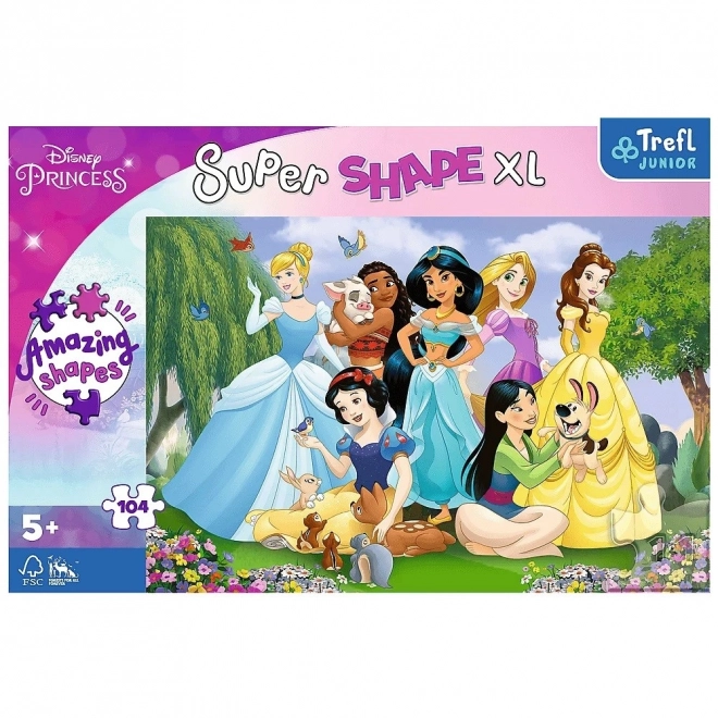 Disney Prinzessinnen Superform XL Puzzle - Im Garten