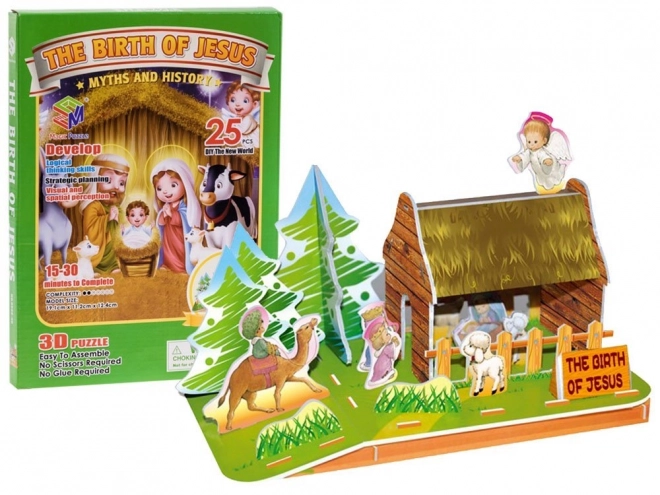 Magic Puzzle 3D Krippe Bethlehem