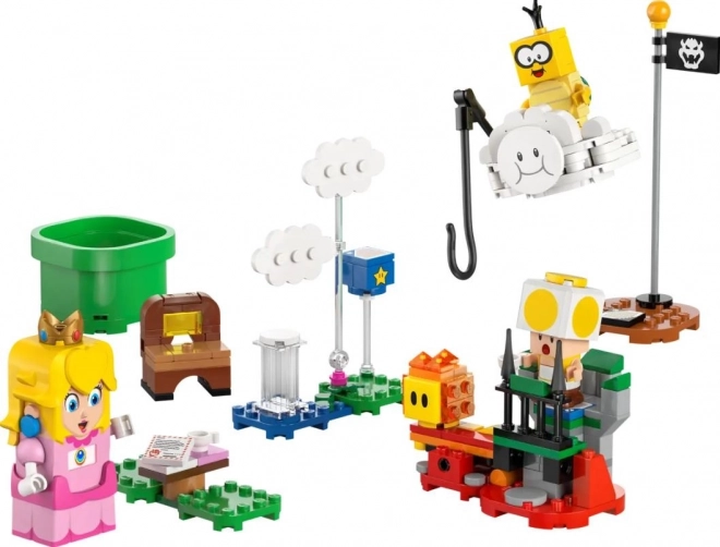 Interaktive LEGO Peach und Abenteuer