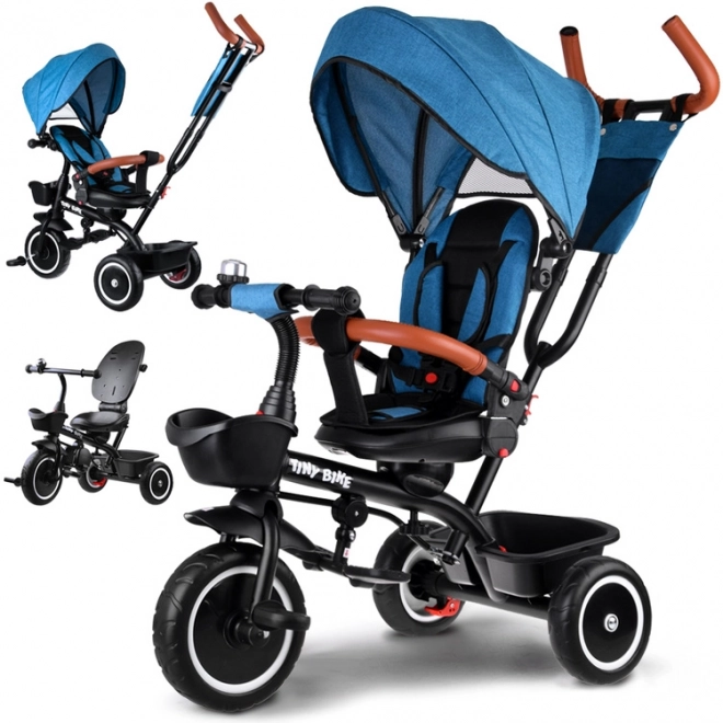 Kinder-Dreirad Tiny Bike 3-in-1 mit Verdeck