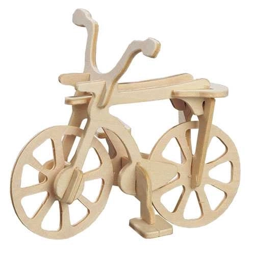 Dreidimensionales Holzpuzzle Motorrad