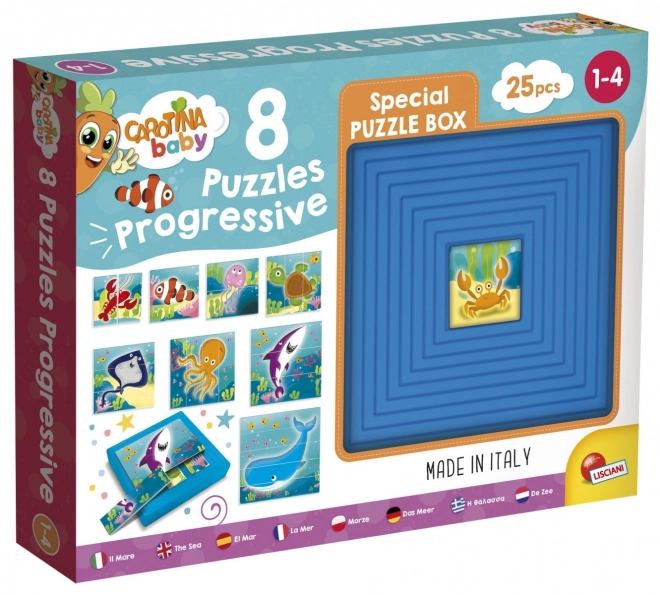 Carotina Baby 8 Puzzle - Meer