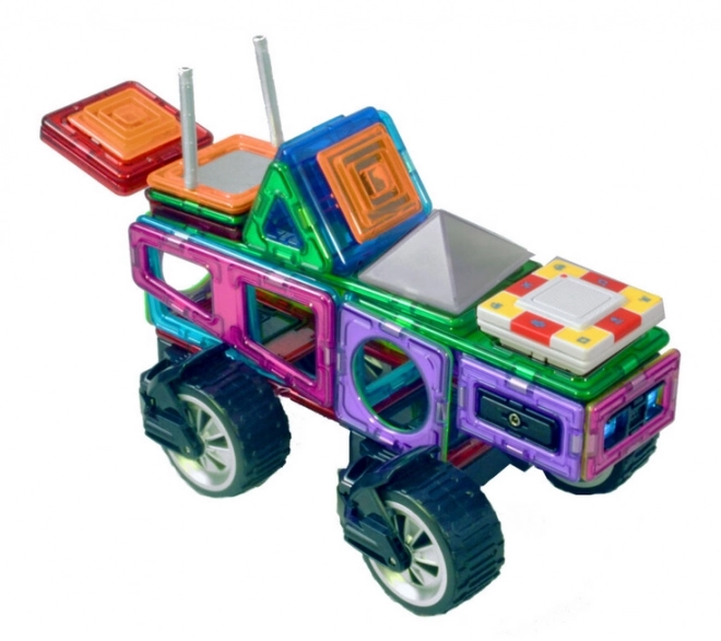 Magnetbaukasten Buggy-Roboterbox