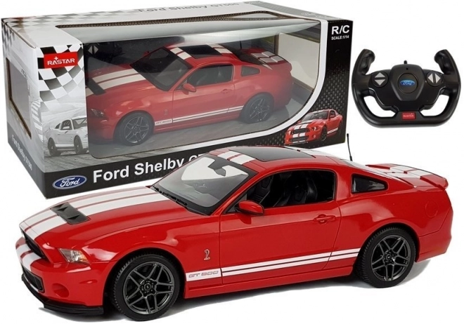 Fernsteuerungs-Rennwagen Ford Shelby GT500 1:14 rot