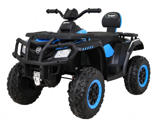 Quad XT-Speed für Kinder Blau + 4x4 + EVA + Langsamer Start + MP3-Radio + LED-Diode