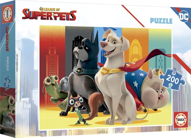 Puzzle DC Liga Superpets 200 Teile