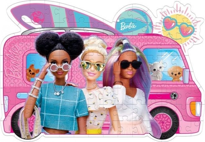 Barbie Puzzle Reiseabenteuer - 104 Teile