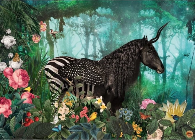 Puzzle mit 1000 Teilen – Fantastische Fauna: Equidae