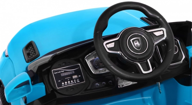 Elektrisches Spielzeugauto Sportwagen Rapid Racer blau