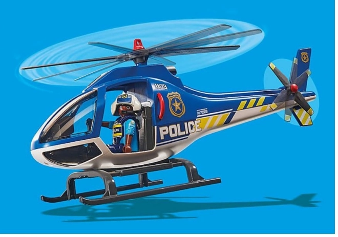 City Action Polizeihubschrauber Spielset