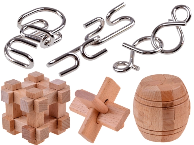 Logik-Puzzle Metall Puzzle