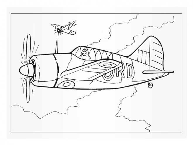 Malbuch MFP Flugzeuge