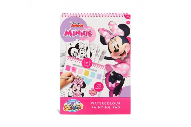 Disney Minnie Malbuch mit Wasserfarben